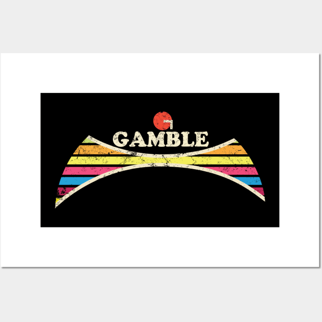 Gamble Records Wall Art by MindsparkCreative